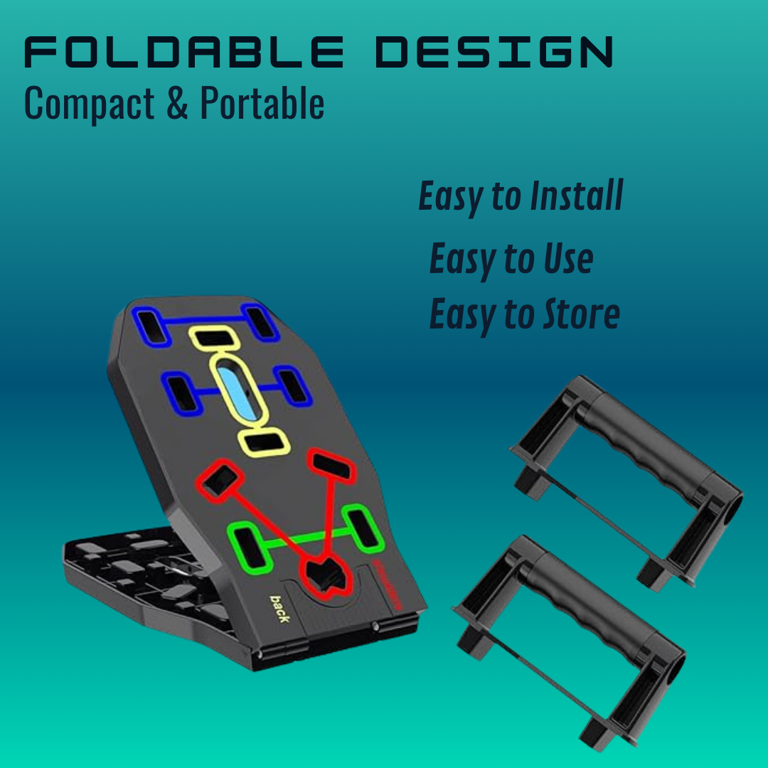 Hessovia NovaFit Multi-Core Push-Up Board