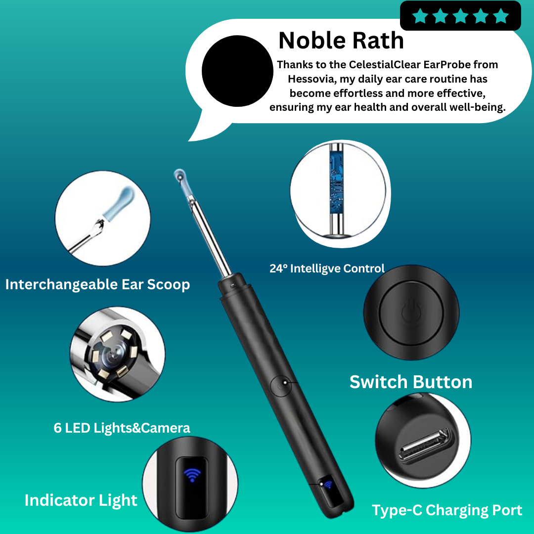 Hessovia ZenithClean Smart Visual Ear Wax Remover
