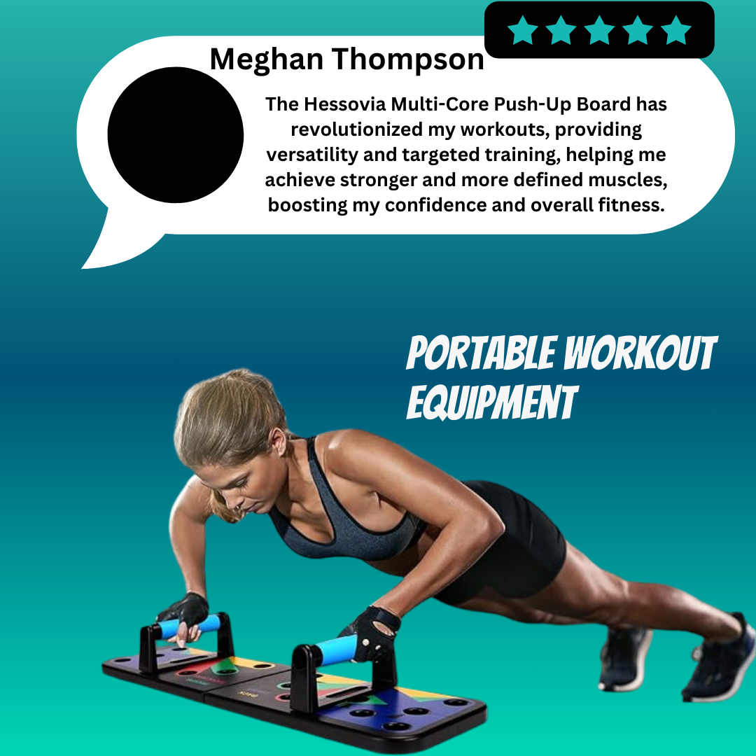 Hessovia NovaFit Multi-Core Push-Up Board