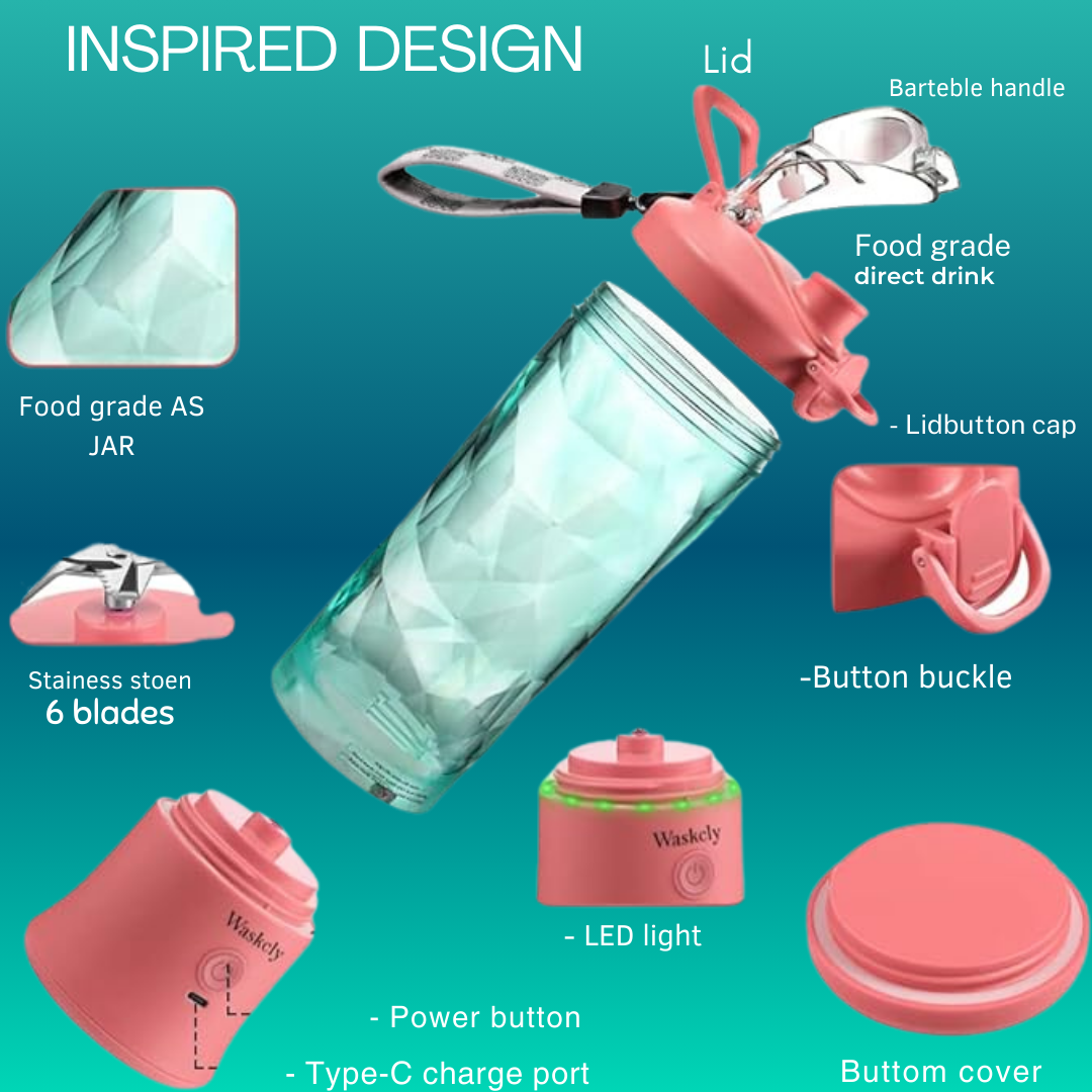 Hessovia StellarBlend Portable Juicer