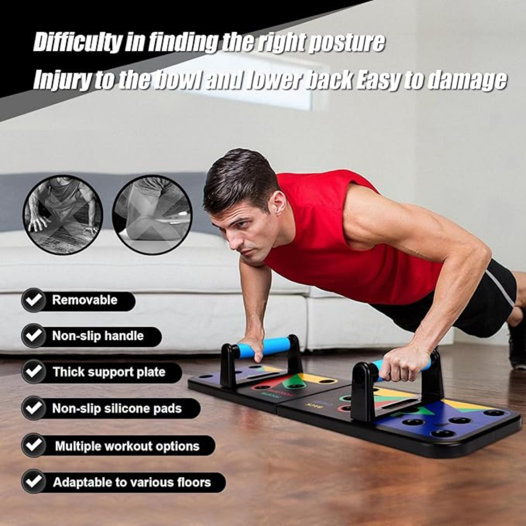 Hessovia NovaFit Multi-Core Push-Up Board