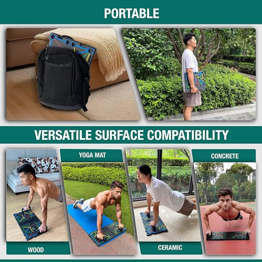 Hessovia NovaFit Multi-Core Push-Up Board