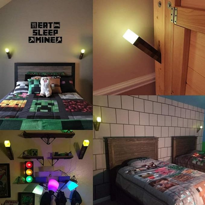 Hessovia Minecraft Torch Lamp
