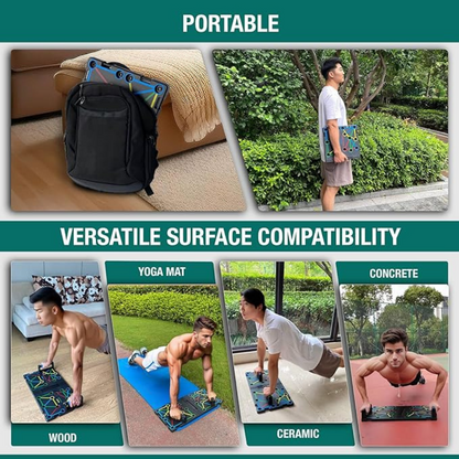 Hessovia NovaFit Multi-Core Push-Up Board