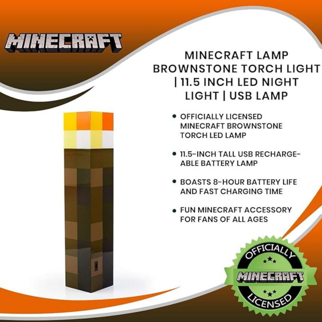 Hessovia Minecraft Torch Lamp