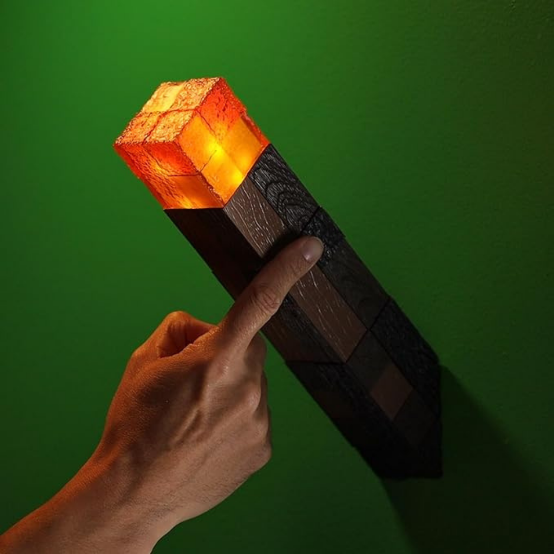 Hessovia Minecraft Torch Lamp