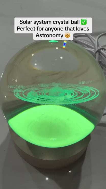 Hessovia Solar System Crystal Ball